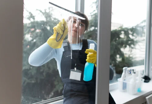 Nettoyage de vitres intérieures et extérieures à Melle